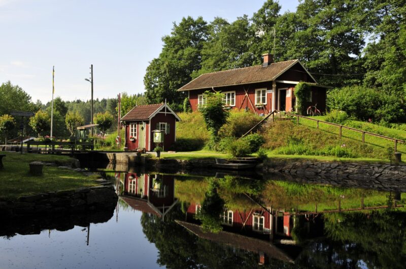 18th lock, Dalsland Canal