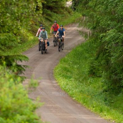 Cykla på grus