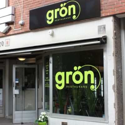 Grön restaurang