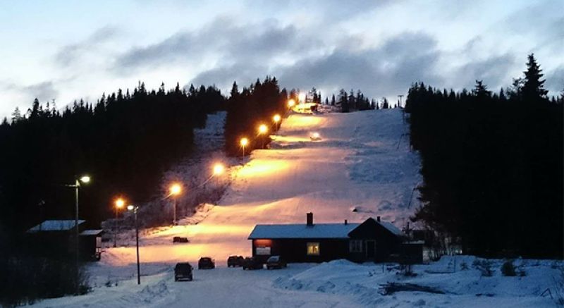 Lesjöfors slalombacke