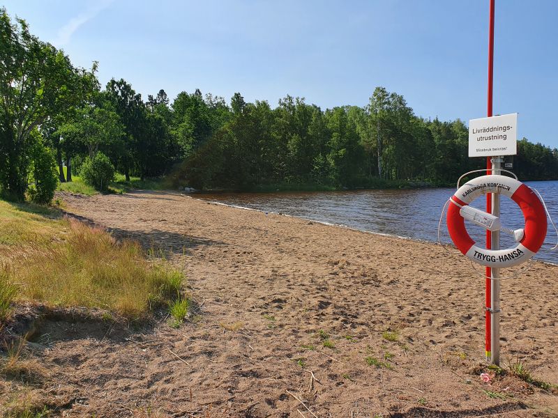 Badplats Karlskoga Sandtorpsbadet