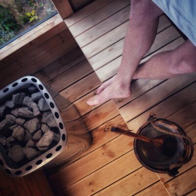 Bastu vid Ragnerudsjön