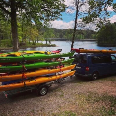 Kajakleverans till stranden: Paddla från Tylösand till Halmstad