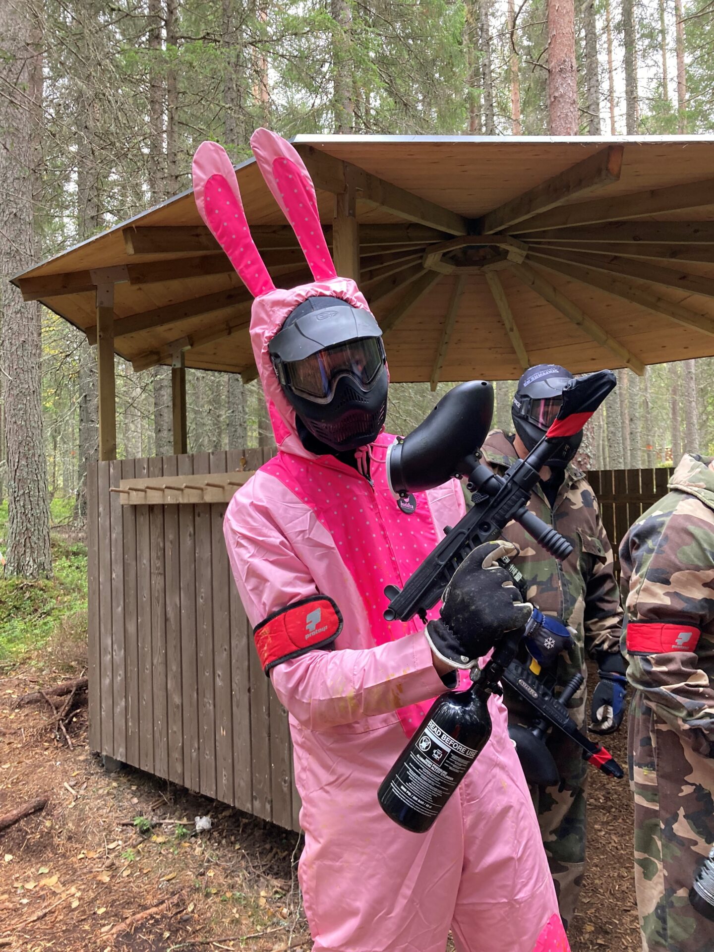 Paintball på Skellefteå Adventurepark