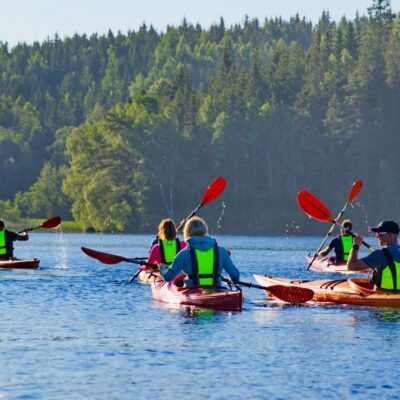 Magisk kajaktur på sjön Bunn inkl lunch