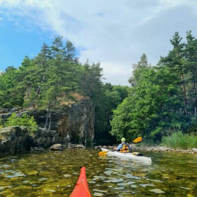 Kajaktur för vana paddlare i Tösse skärgård