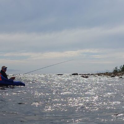 Halvdags Guidad Kustfisketur i Skellefteå