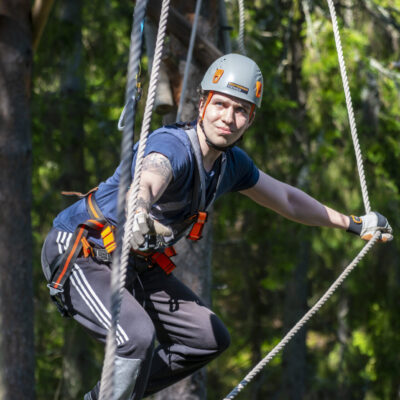 Öppen avgång höga banor – Avancerad utmaning med Äventyrsbanan Stockholm