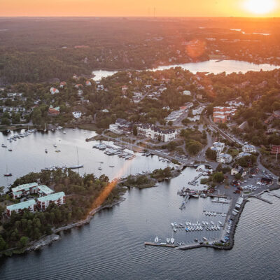 Helikoptertur över Stockholm och skärgården