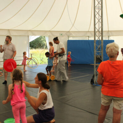 4-dagars workshop i Cirkusinspirerad ljud- och balanskonst för barn 4-6 år & vuxen