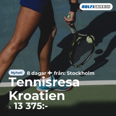 Tennisresa Kroatien