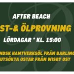 After Beach ost- och ölprovning