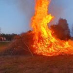 After Brasa- Valborgsmässofirande på Gotlands Försvarsmuseum