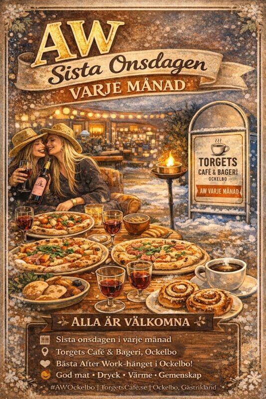 After Work på Torgets Café och Bageri – En kväll att se fram emot
