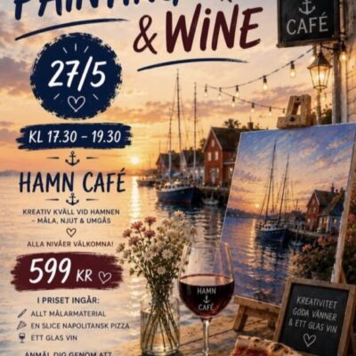 Afterwork painting på Hamncafe