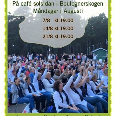 Allsång i parken