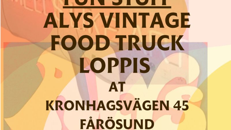ALYS VINTAGE and SPUD GRUB FOOD TRUCK POP UP