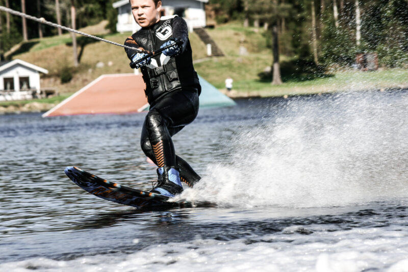 Ambjörnarp water-skiing