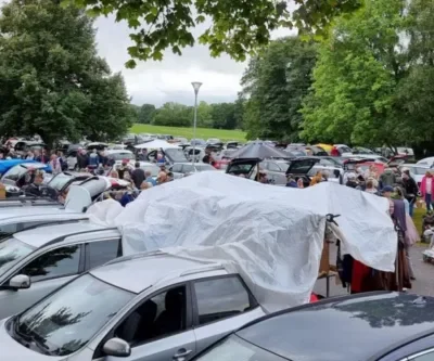 Bakluckeloppis i Västra Tunhem