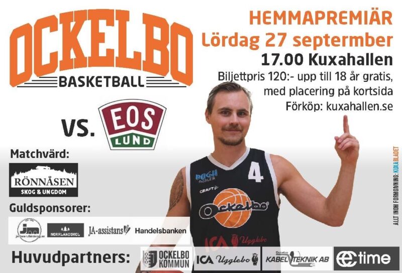 Basketmatch Superettan Herr