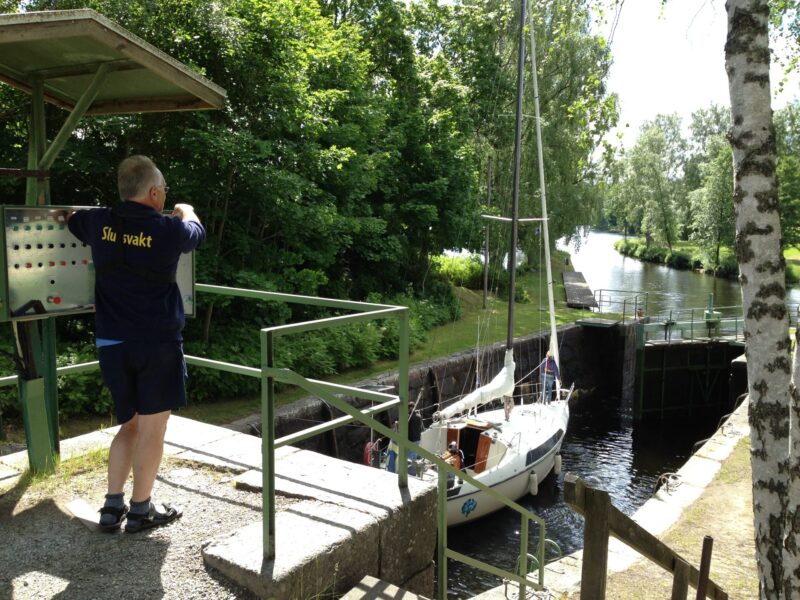 Bengtsfors lock, Dalsland Canal