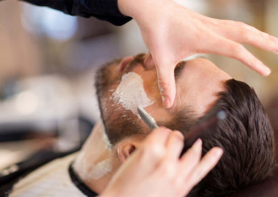 Besök en barberare