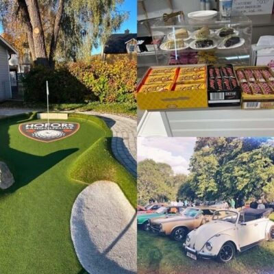 Bilträff, Fika och minigolf