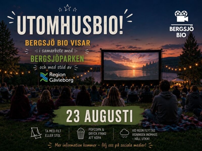 Bio – utomhus på Bergsjöparken