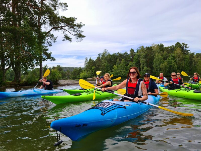 Blågrönt liv – Kayaking & Hiking