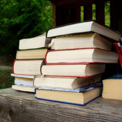 Bokbord på Världsbokdagen