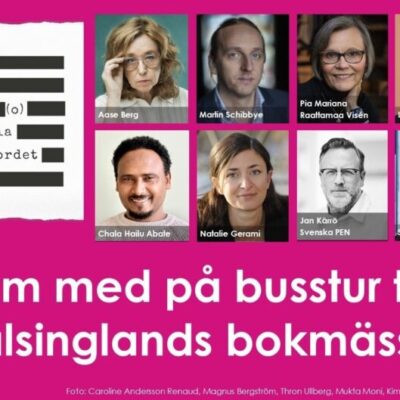 Busstur till Hälsinglands bokmässa i Bollnäs! – 9 maj