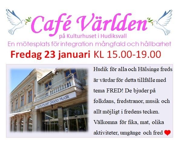 Cafe världen för FRED