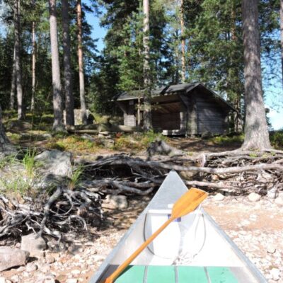 Campsite 104 Kasviken in Lake Östra Silen