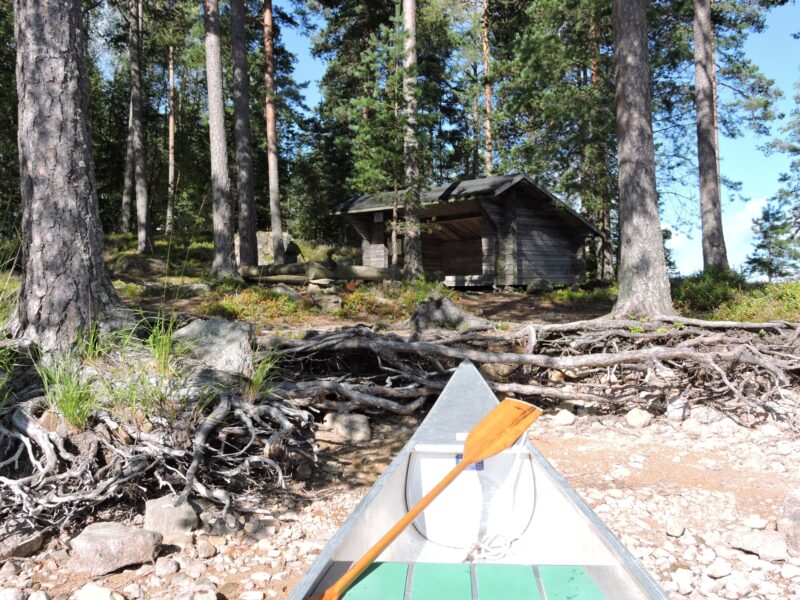 Campsite 104 Kasviken in Lake Östra Silen