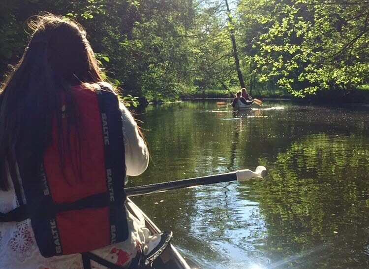 Canoeing in the Skara area