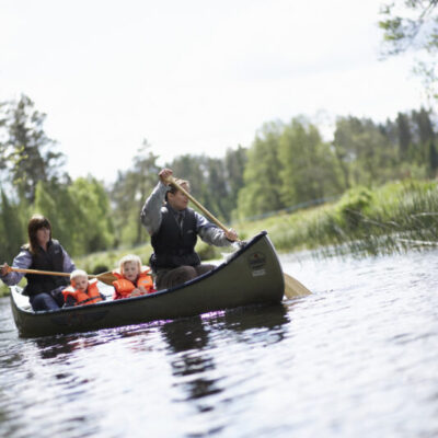 Canoeing in Tranemo