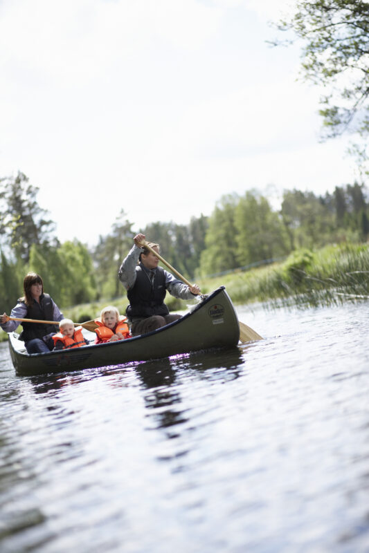 Canoeing in Tranemo