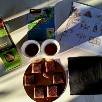 Chokladprovning på Franska Tesalongen