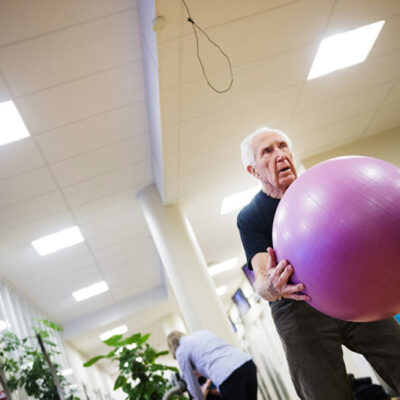Cirkelgympa – prova på under Senior-april
