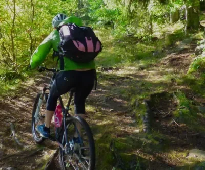 Cykeläventyr på Hunneberg