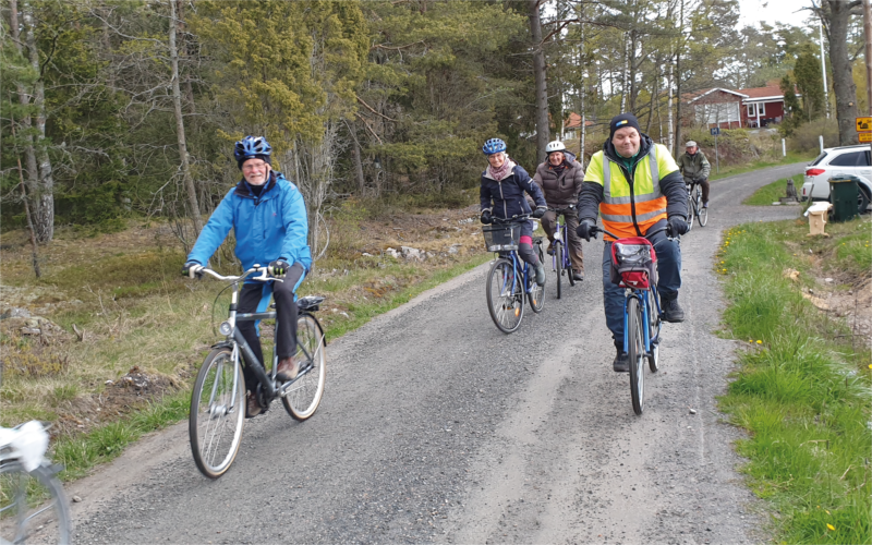 Cykeltur runt Grisslehamn