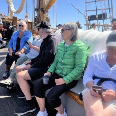 Dagstur med toppsegelskonaren Kvartsita 16/7