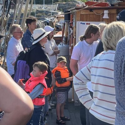 Dagstur med toppsegelskonaren Kvartsita 28/7