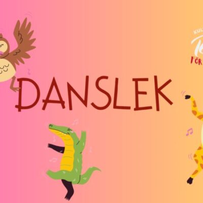Danslek – dansworkshop för barn 3-4 år ihop med sin vuxna