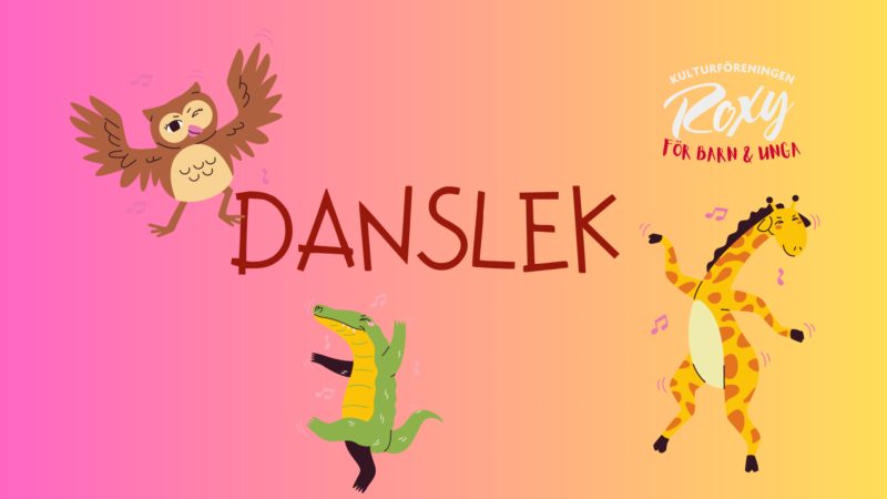 Danslek – dansworkshop för barn 3-4 år ihop med sin vuxna