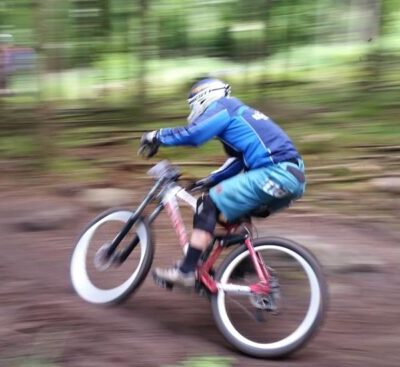 Downhill på Hunneberg