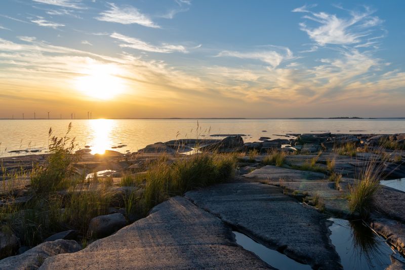 Hammarö sydspets och Skage fyr