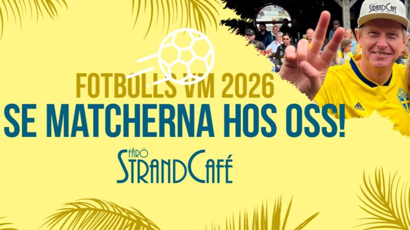 ⚽️ SVERIGE – TUNISIEN ⚽️ 🌟 FOTBOLLSFRUKOST MED GULDKANT ☕️ ⚽️ 🍺🌟