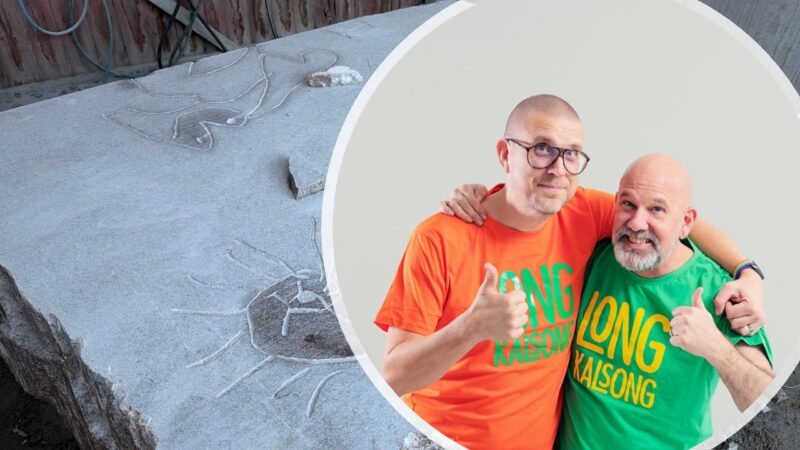 Familjeföreställning med Långkalsong och invigning av scenen