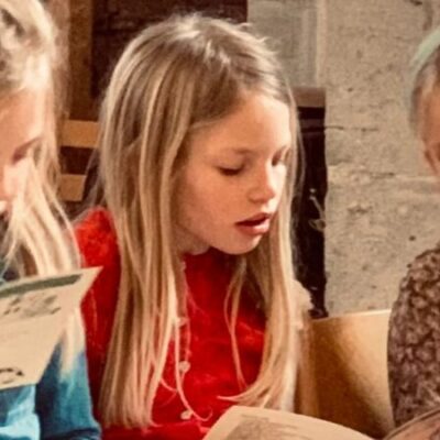 Familjegudstjänst, Palmsöndagen med barnkör och Kyrkisgrupperna